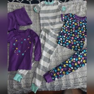 ✨3/$18 6 pc girls pj‎ set 2t
